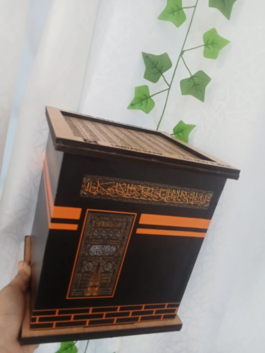 Umrah saving box big size 150000 tk add in this box.best quality long time use 4
