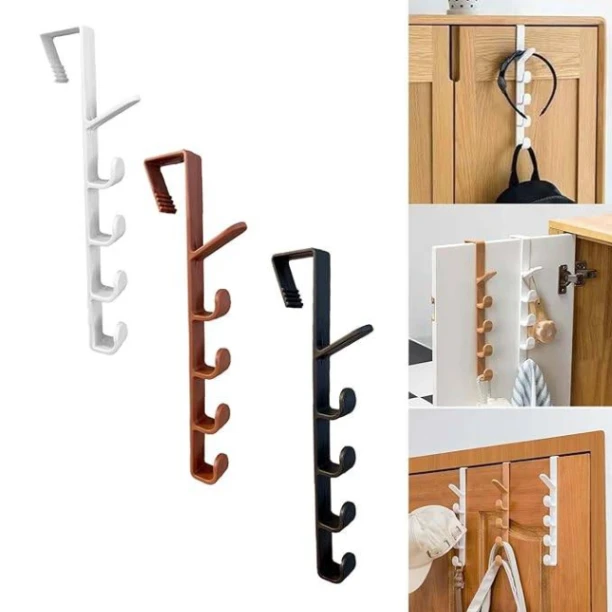 1Pcs Door Hanger Home Storage Organization Hooks 5