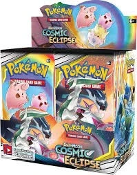 Pokemon TCG Trading Card Game Cosmic Eclipse Set - 4 Packets 32 Cards 4