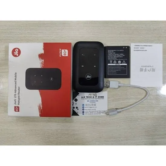 JIO 4G Wifi Airport pocket Router Hotspot Router MF680s with Battery 1
