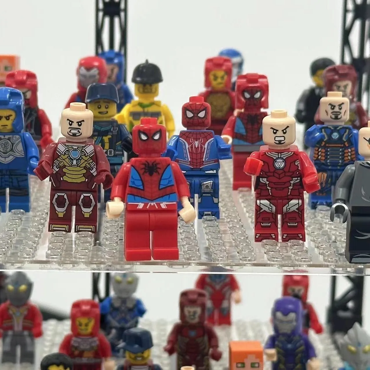 Lego Marvel Avengers Superhero Action Figure Block Toys - Ironman Captain America Spiderman Lego Blocks 3