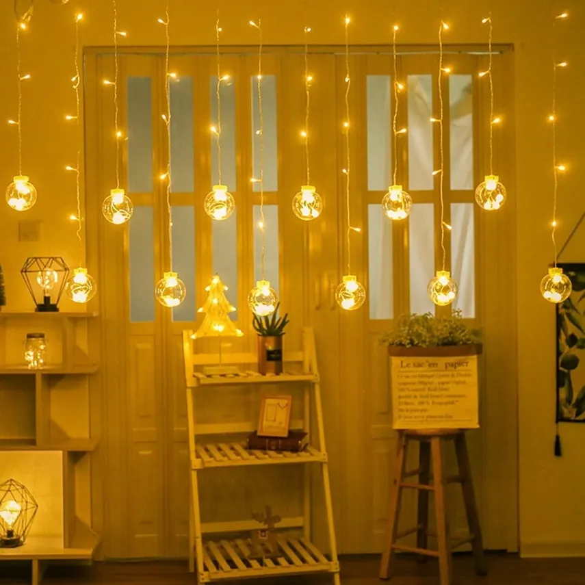 Wish Ball LED Fairy Light for Curtains-12 Wish Ball - Fairy Lights 2