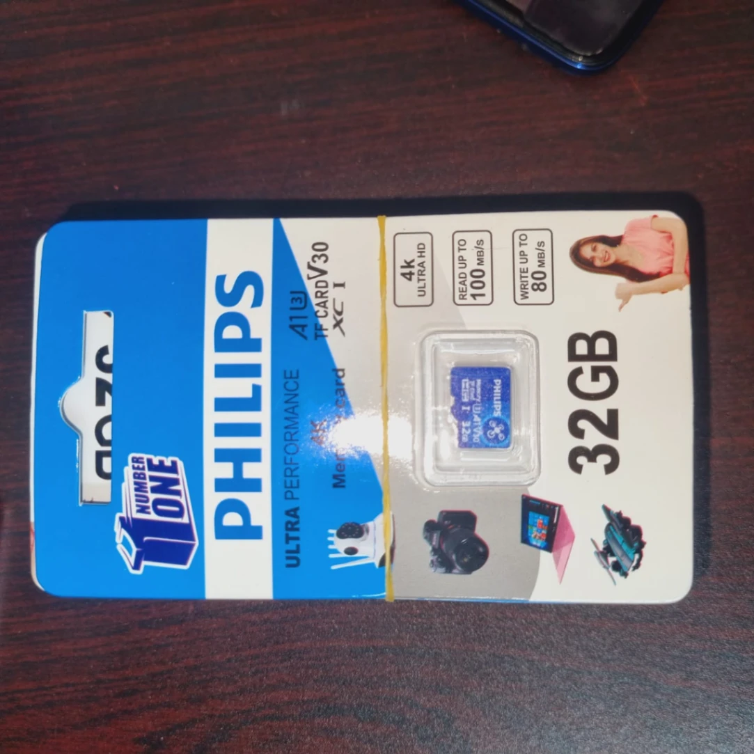 Philips 16GB 32GB 64GB 128GB memory card high quality, best performance for Smart phone, cc tv camera,laptop,camera ect 3