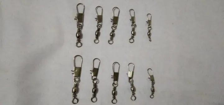 6 stopper free fishing line connection materialif you buy 6 swivels good quality 3