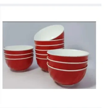 Opes Set Plastic Round Soup Bowl 6pcs- (Super Hard Quality Plastic) 3