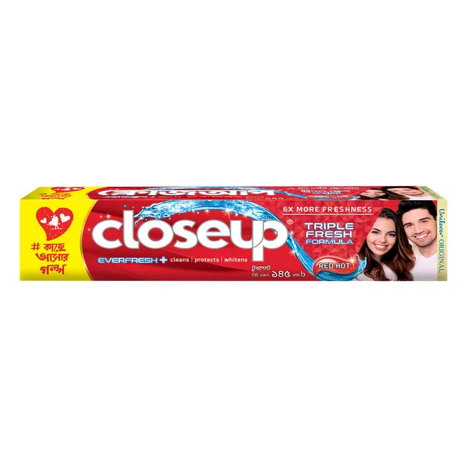 Closeup Toothpaste Red Hot 145g 6