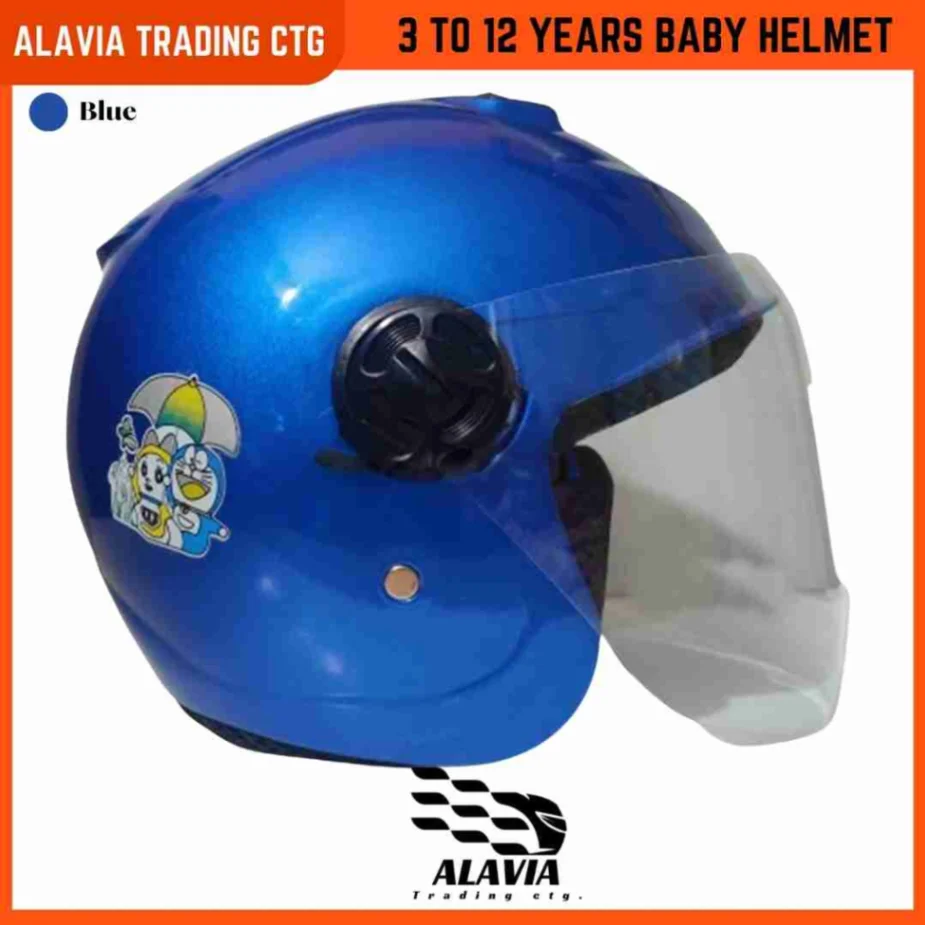 Kids Helmet (3-12Y) – Multi-Sport Baby Bike Helmet for Boys & Girls | Lightweight, Adjustable for Cycling, Scooter & Skateboard – Blue 3