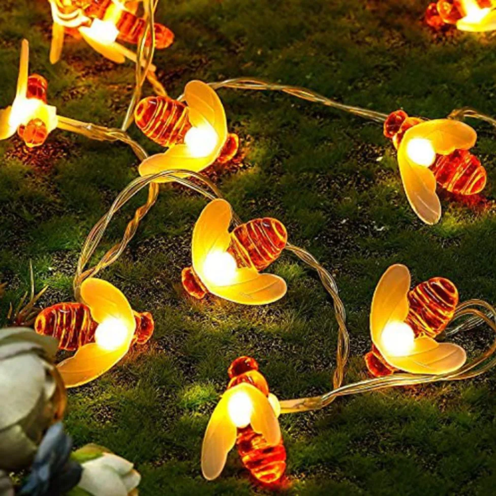 Honey bee warm white Fairy Lights, Decorative Fairy Lights 20 pieces set party light 2
