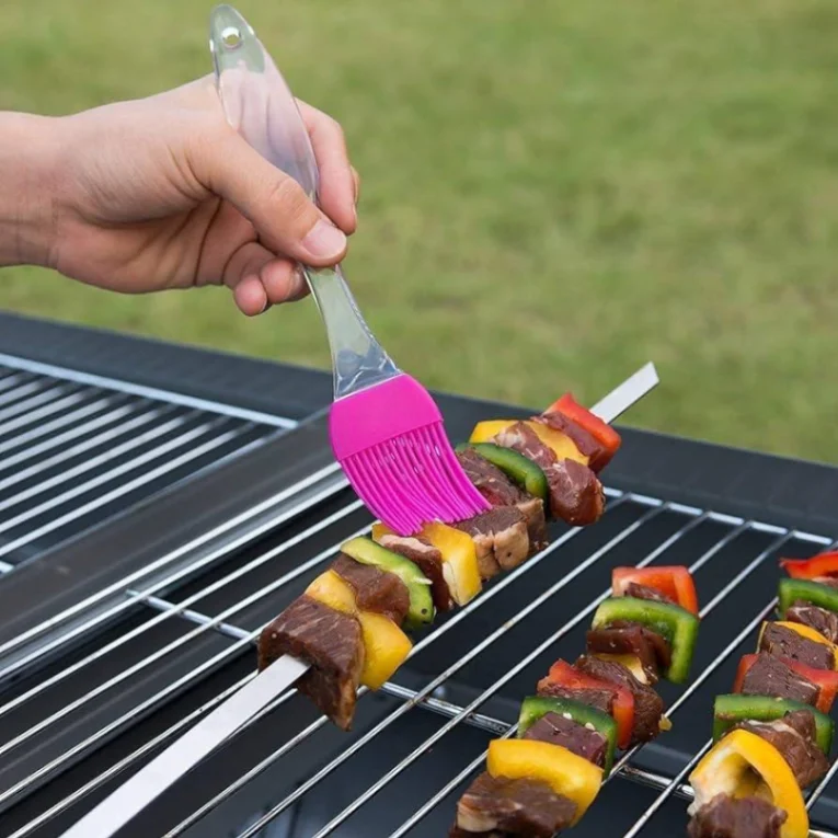 Silicone Basting Spatula and Brush Kitchen Oil Cooking Baking 5