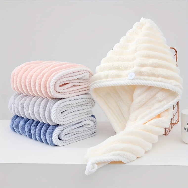 Super Absorbent Quick Dry Hair Towel 2