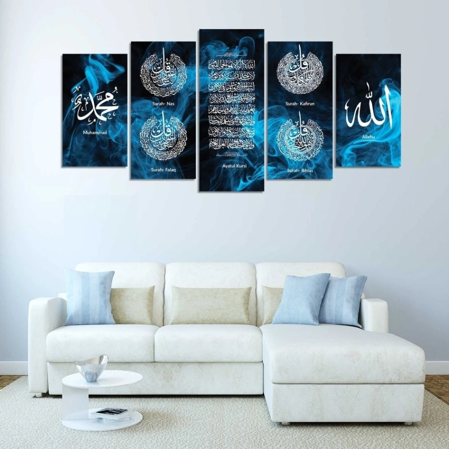 Canvas 18*36 inch 5Pcs In 1 Se t3D Wall 2