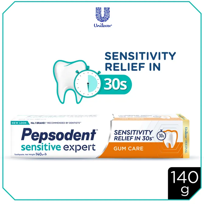 Pepsodent Toothpaste Sensitive Expert Gum Care 140g 7