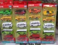 5 Piece Die Cast Metal Car and Bus Set City Vehicle Set Classic Metal Car for baby 2