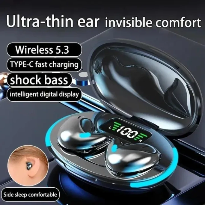 X55 TWS Mini Earpods BT5.3 Wireless Earphone IPX5 Headphones Noise Reduction Sport Bluetooth Earbuds Stereo Music Headset 3