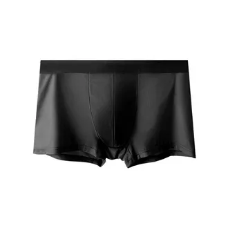 Underwear Underpants Men's ice silk panties Transparent Trunks Men's Panties Bxoers Shorts For Men Ice Silk Soft Male Panties Quick Dry Innerwear Man Underwear Boxer 3