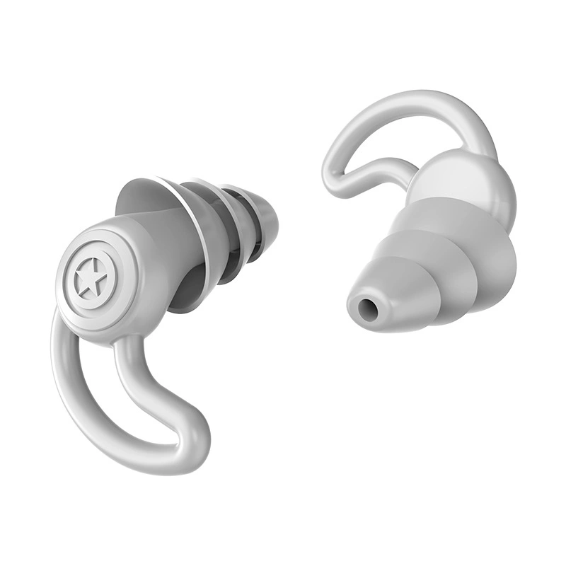 High Quality Silicone Noise Reduction Earplug | Reusable Soft Ear Protector for Sleeping, Studying, Travelling, Concert &amp; Work 4