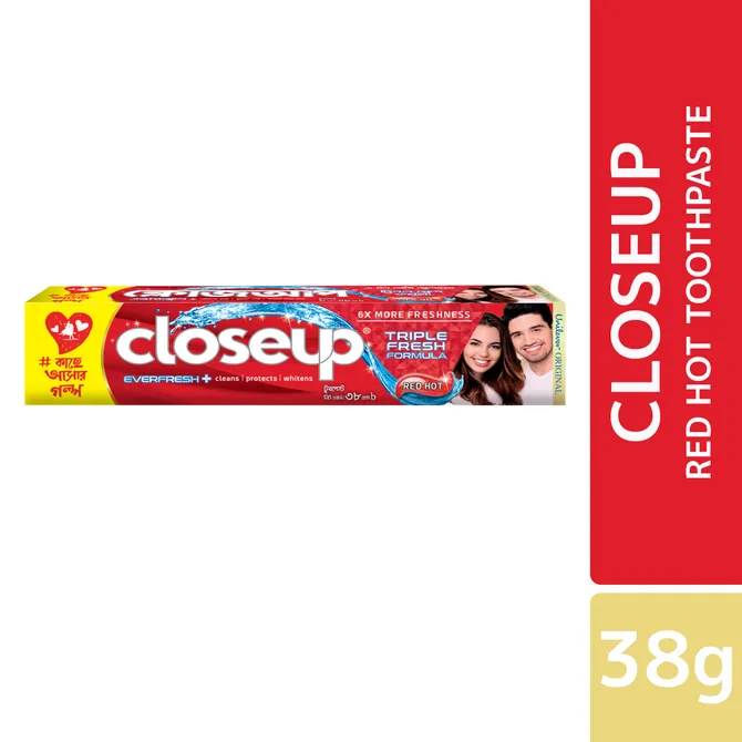 Closeup Toothpaste Red Hot 38g 2