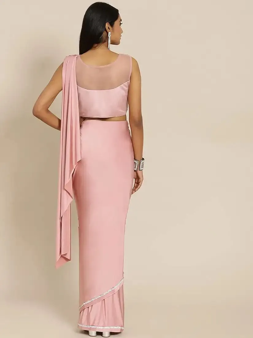 Adult Completely party Rady Saree with belawouj 2