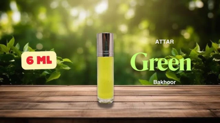Green Bakhoor  Attar  6 ML 2