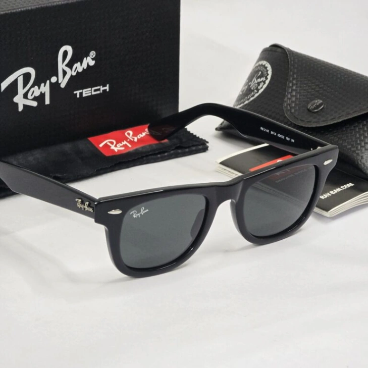 Ray-Ban RB-2140-6 pin black green Lens premium quality Exclusive sunglass for men 2
