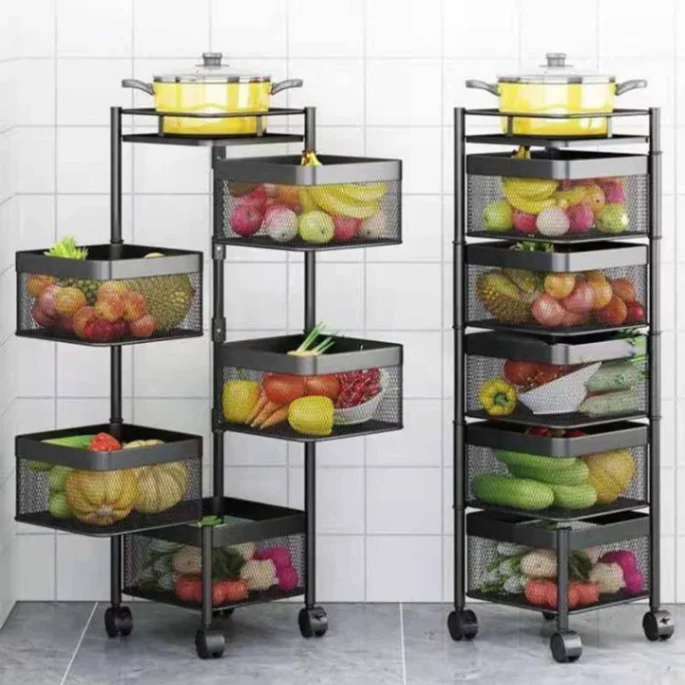 5 Tier Layer Kitchen Storage Rack 4
