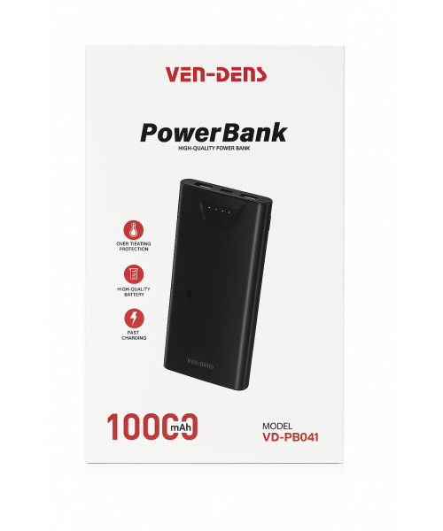 Ven‑Dens VD‑PB041 – Power Bank 10000 mAh 3