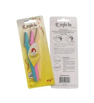 3pcs Colorful Eyebrow Trimmer Face Hair Removal Tools Women Eyebrow Shaver 2