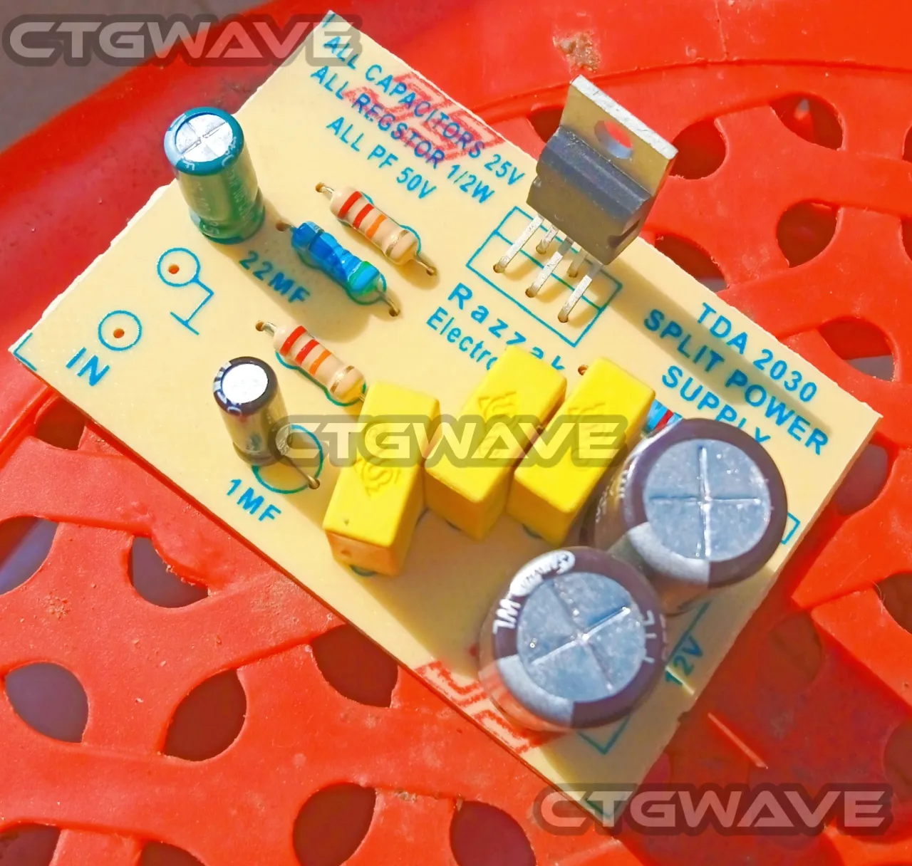 SINGLE IC UTC 2030A TDA2030 TDA 2030 12V 18W Audio Amplifier Board Circuit TO-220-5 Package 18Watt Mono Hi-Fi Audio Power Home Entertainment Amplifiers 2
