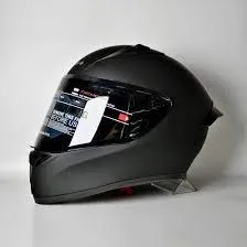 Vega Bolt Matt Black Fullface Helmet With Dual Certification For Men & Women 3