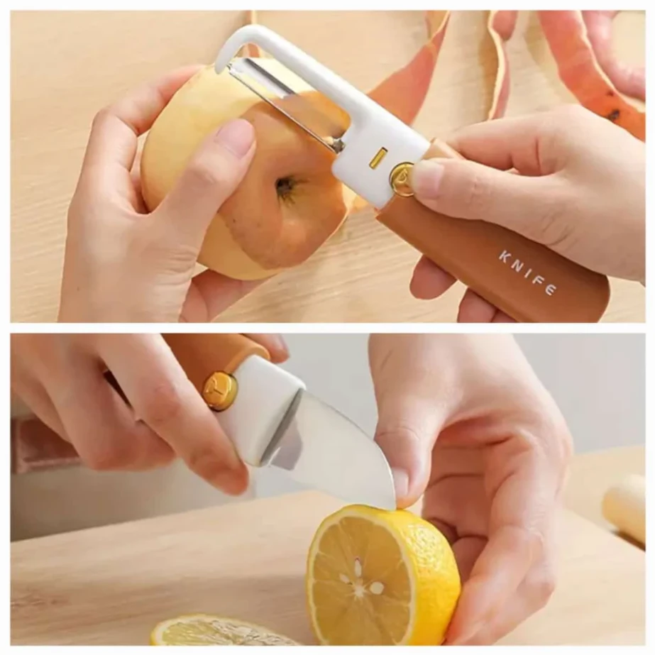 2 in 1 Fruit Knife &amp; Peeler 2
