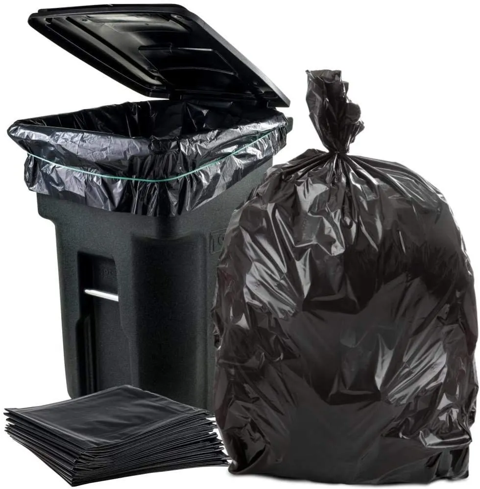 Trash Bag Poly Bag Garbage Bag Thin 24 x 18 10 Pcs 1