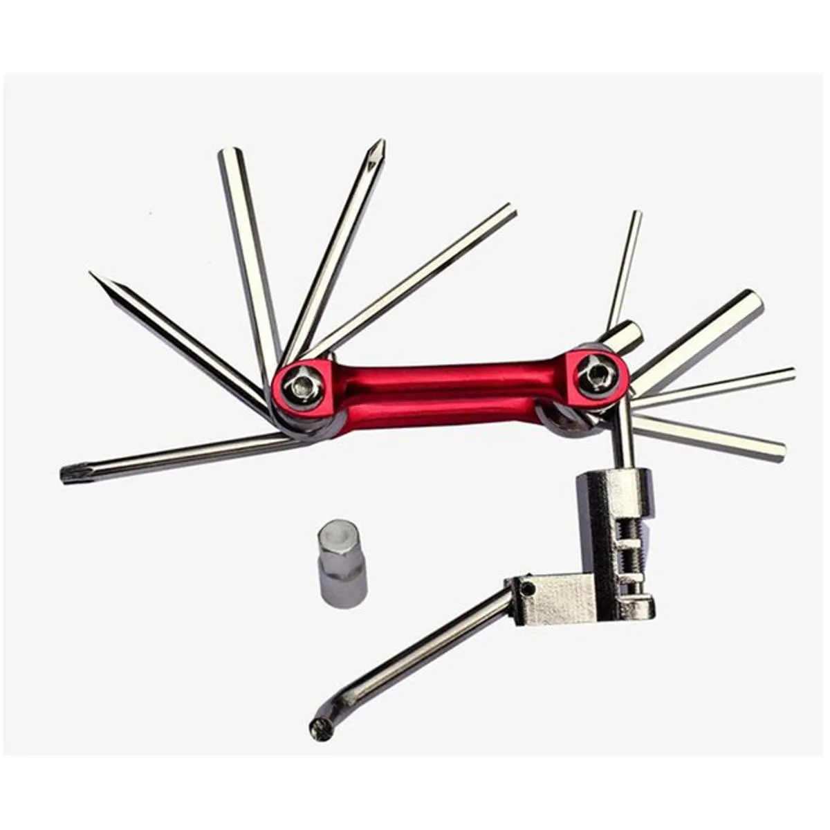 Bicycle Tools Heavy Duty 11 Function Folding Pocket Tool Motorcycle Accessories 2