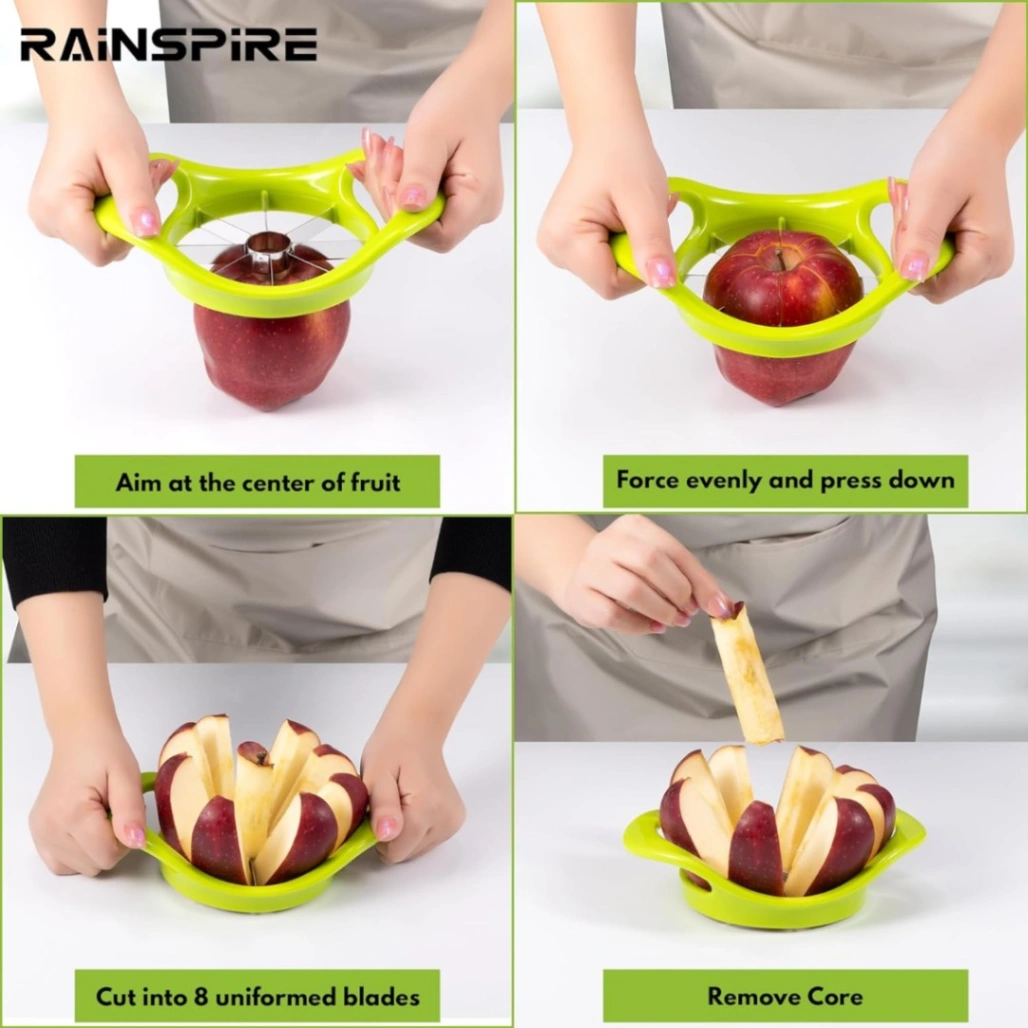 Apple Cutter Slicer, Apple Slicer and Corer Tool 4