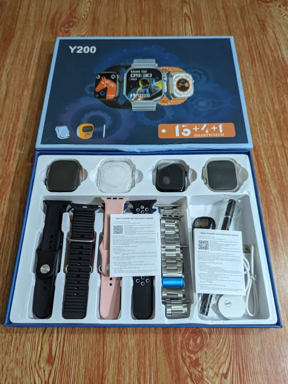 Y200 3 watch 13 strap combo smartwatch 3