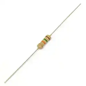 20Pcs 15K ohm Resistor 15K Ohm Carbon Film Resistor 15K Ohm 1/4W Resistance 0.25 Watt 5% Tolerance Fixed Resistors For Passive Components Parts 6