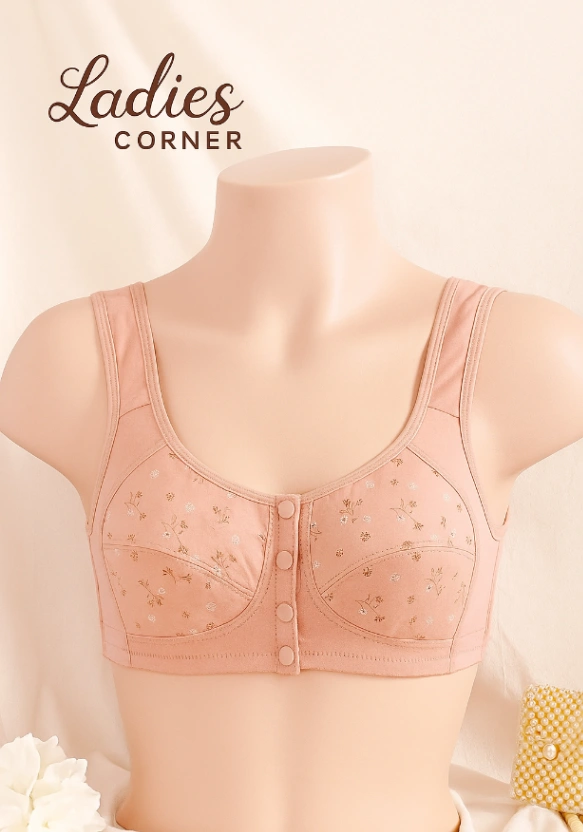 Front Button Bra, Nursing Bra, Front Closure Bra, Women Yoga Sports Bra, Pure Cotton Ultra Soft Bra good quality  new model 2