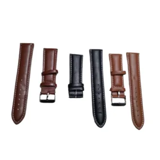 22mm leather watch strap Suitable for iwatch apple watch strap huawei leather watch strap 22mm belt pin buckle belt high-end belt 2