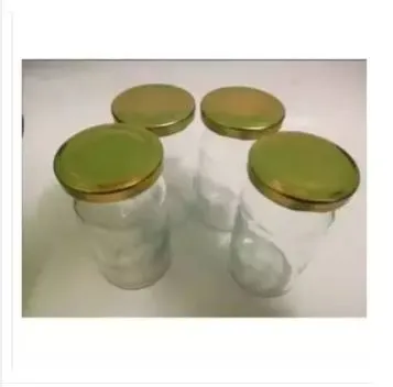 Glass ware food jar 500 gm 4pcs 1