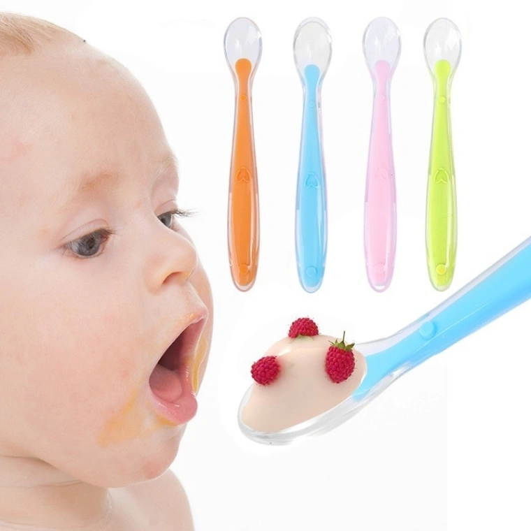 Silicone Baby Spoon 1Pcs 5