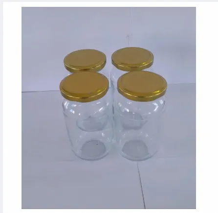 Glassware food jar food container glass jar 500 ml 4 pcs 1