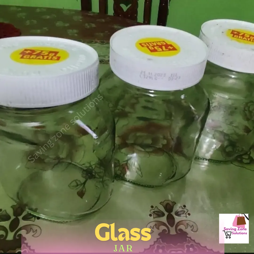 Glass Jar for use in the Kitchen 750ml Kitchen Storage Glass Jar Glassware Food Container with Original Cap 2