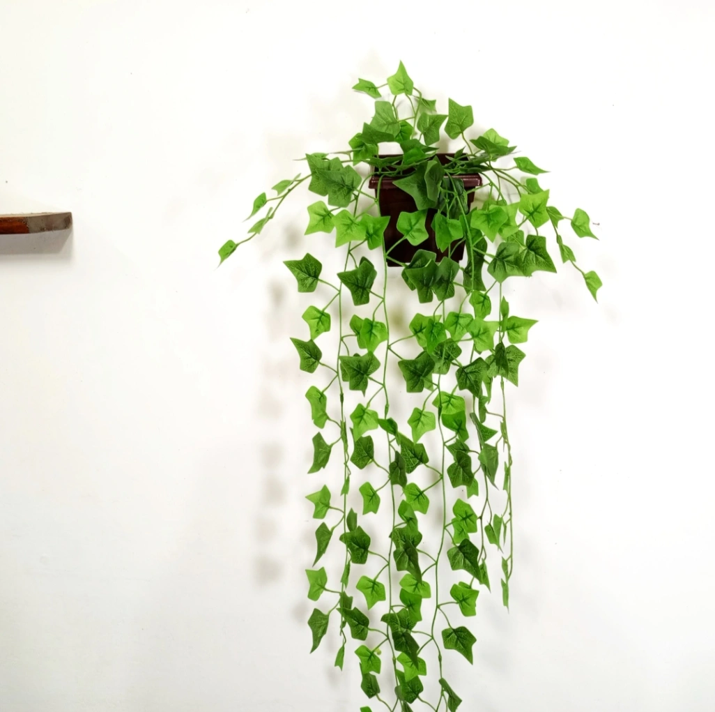Artificial Vine Plants with Pot Natural Look &amp; Plastic Material Easy Home Décor. 36-inch tall plant with nine vines 4