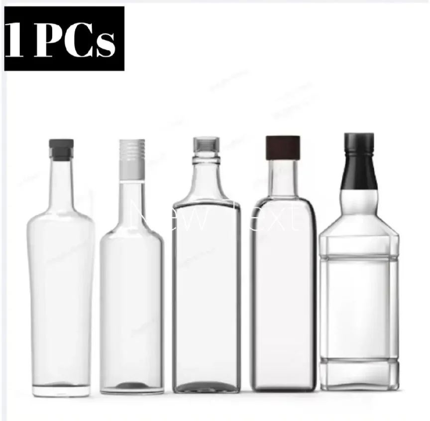 1000 ml Illumination Glass Bottle Elegant and Functional Glass Bottle for Water Glass Bottle Jar Perfect for DIY Crafts and Decoration High Quality Glass Bottle 1