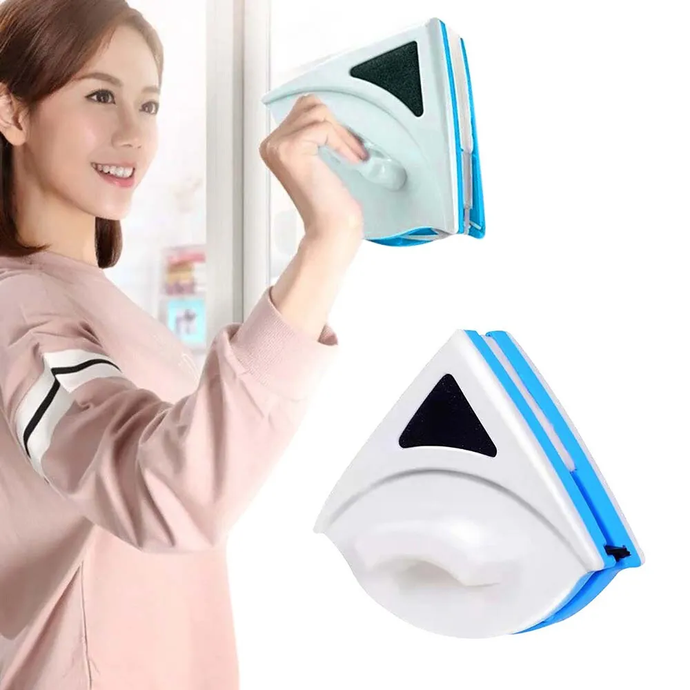New Magnetic Window Wiper Glass window cleaner Double Side Magnetic Brush Window Glass Brush for Washing Household Cleaning Tool 5