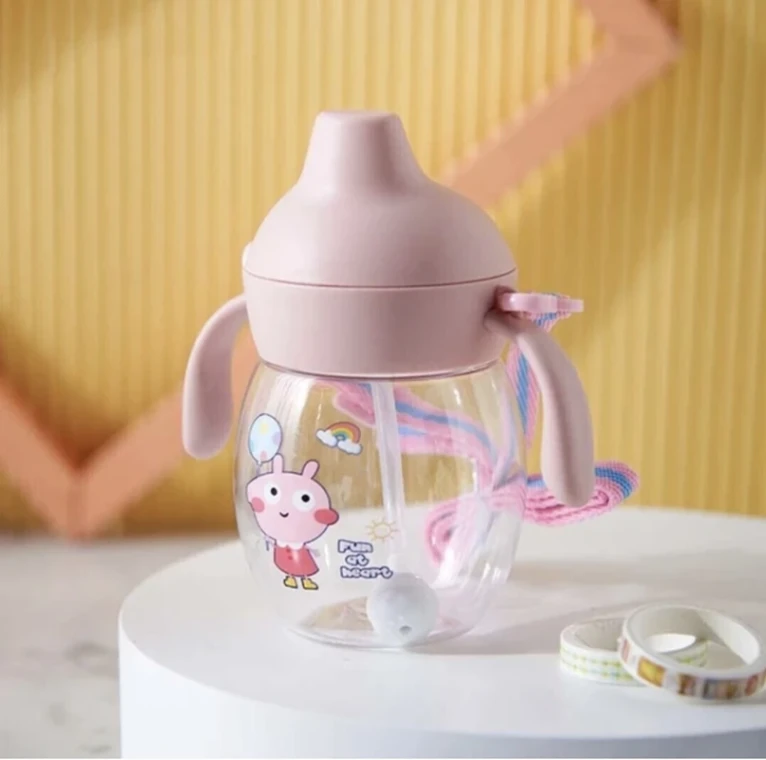 Sipper Water Bottle, Baby Water Bottle, Kids Water Bottle Double Handle, Mum Pot 6