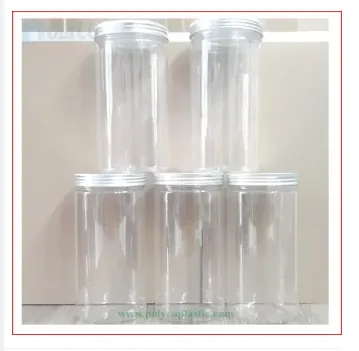 Premium Plastic Jar For Masala Storage 1000Ml |6Pcs| Keep Your Spices Fresh And Organized With These Premium Plastic Jars - Perfect For Masala Storage 2