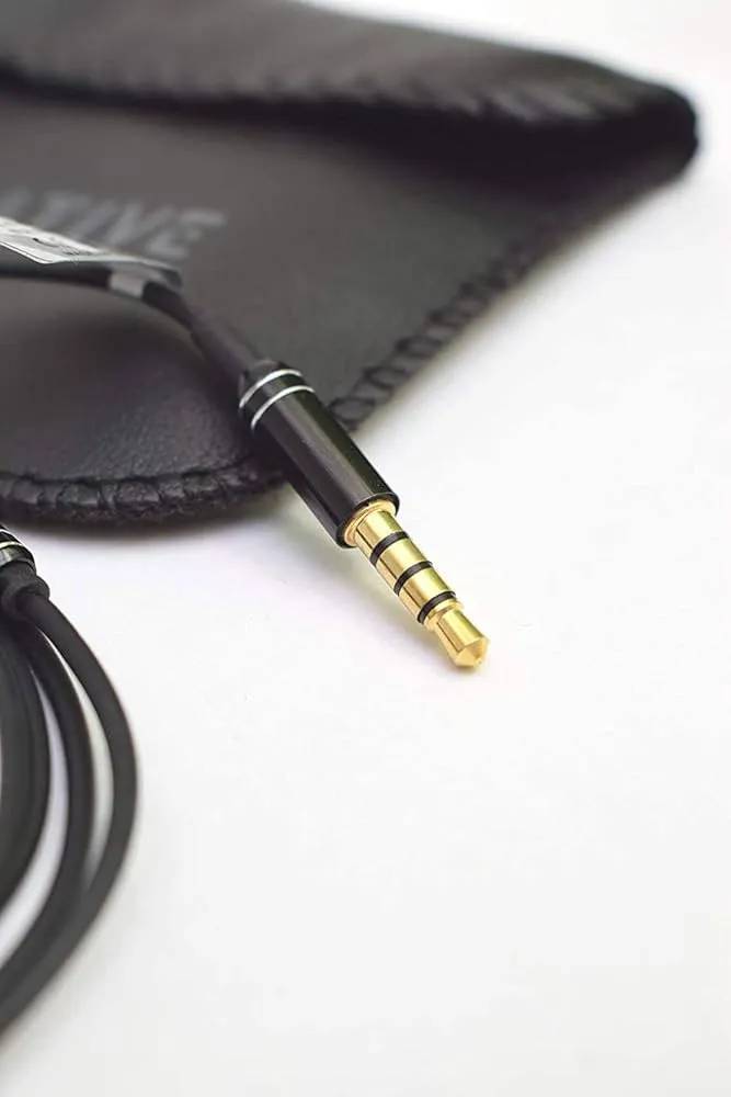 Orignal Creative High Bass Audio Earphone With Pouch Ep 530 Black Ear Phone Headphone 4
