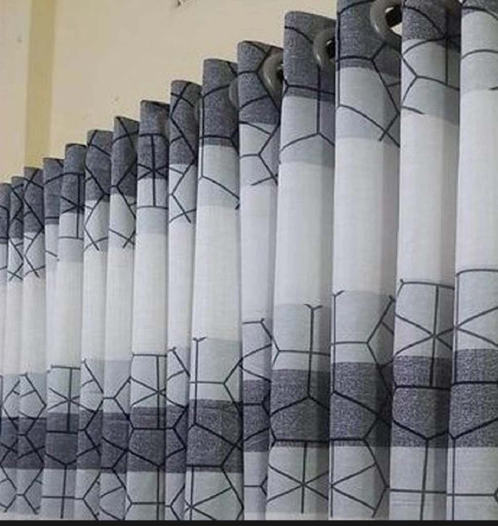 Synthetic porda 42*84 inchy 4 kuci 8 Eyelts standards size for Door &amp;Windows 3