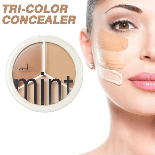 Sweet Mint Concealer Palette Cream Base Full Coverage Cover Acne Spots Dark Circles Facial Makeup Foundation 2