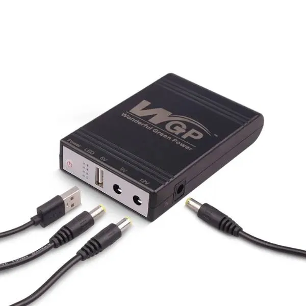 Mini ups 5v9v12v 5v12v12v for router onu CC Camera Mobile charge 2